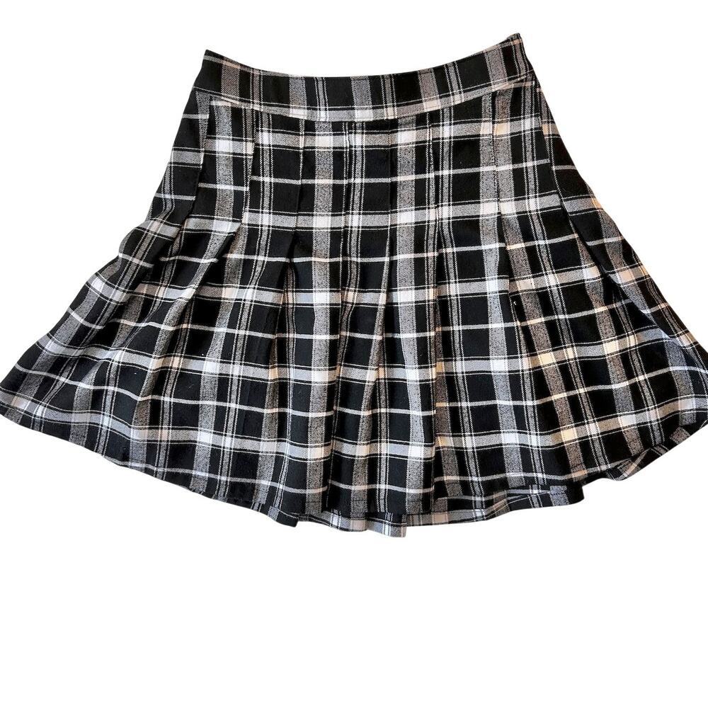 Hollister Y2K 90's Clueless Academia Lolita Pleated Skater Skirt